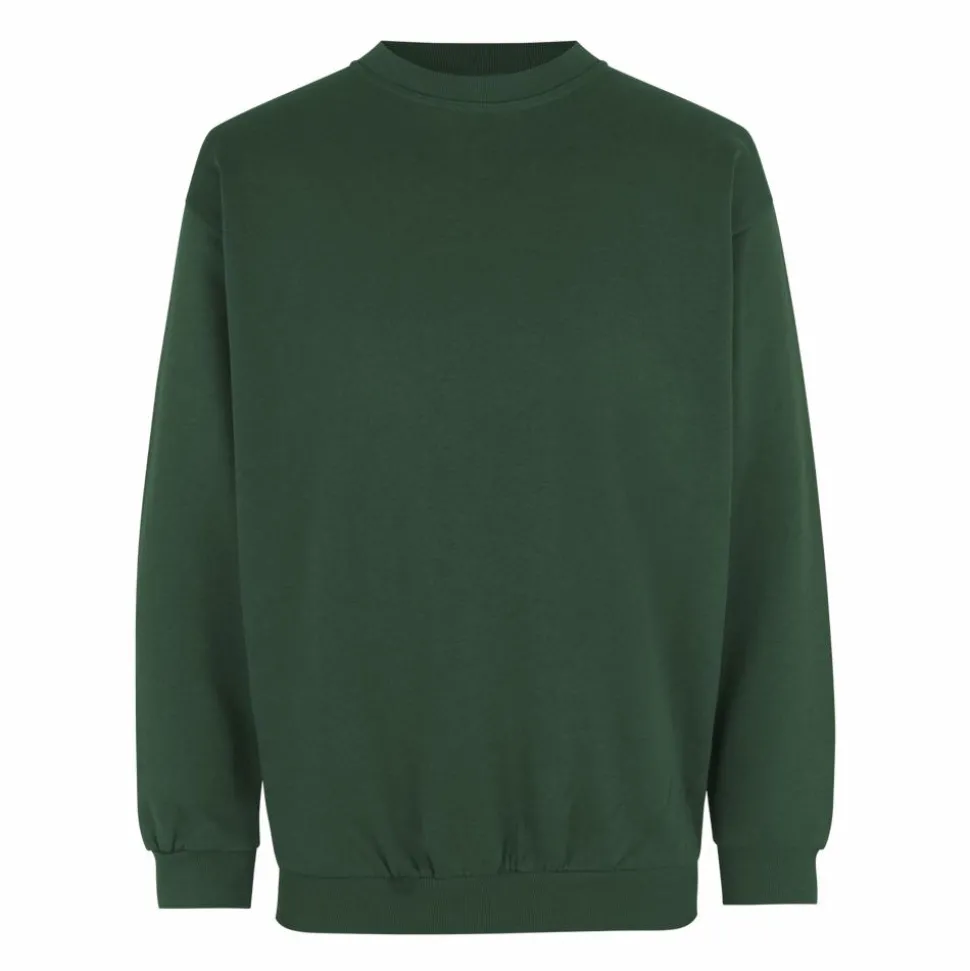 ID Herre Sweatshirt - Flaskegrøn
