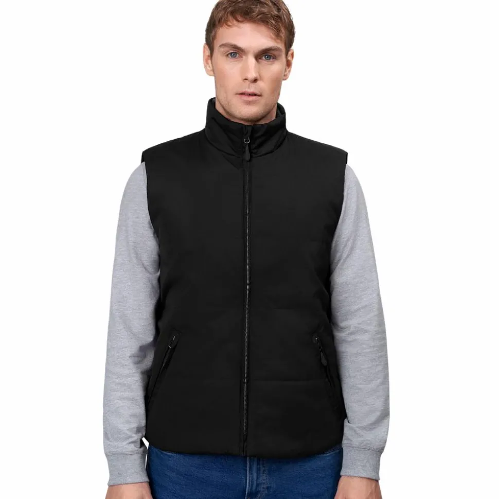 ID Herre Vest m. for - Black
