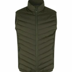 ID Herre Vest m. stretch - Oliven