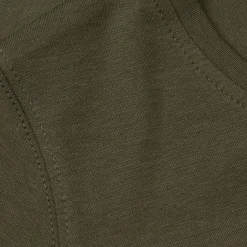 ID Interlock Dame Langærmet t-shirt - Oliven