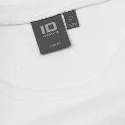 ID Interlock Dame Langærmet t-shirt - Hvid