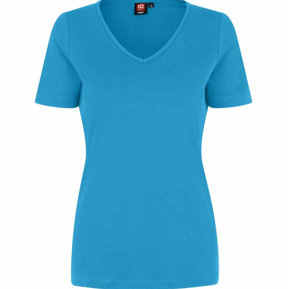 ID Interlock Dame T-shirt - Turquoise