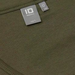 ID Interlock Dame T-shirt - Oliven