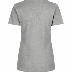 ID Interlock Dame T-shirt - Grå Melange