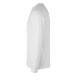 ID Interlock Herre Langærmet t-shirt - Hvid