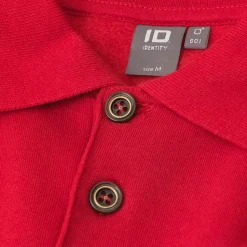 ID Klassisk Herre Sweatshirt - Rød