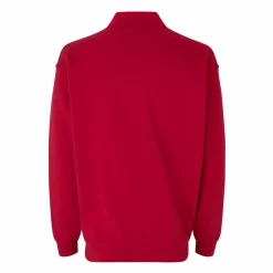 ID Klassisk Herre Sweatshirt - Rød