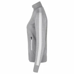 ID Kontrast Dame Cardigan - Grey Melange