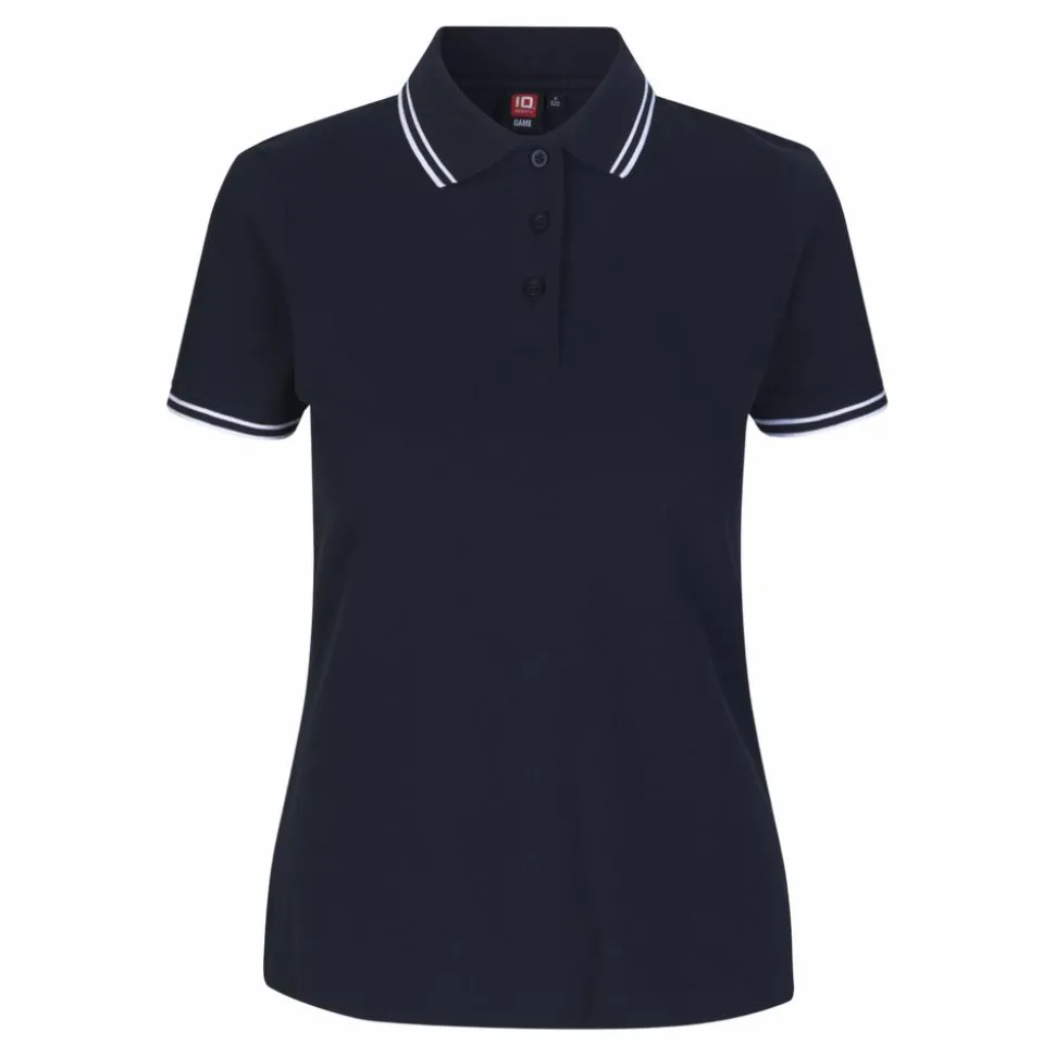 ID Kontrast Dame Polo - Navy