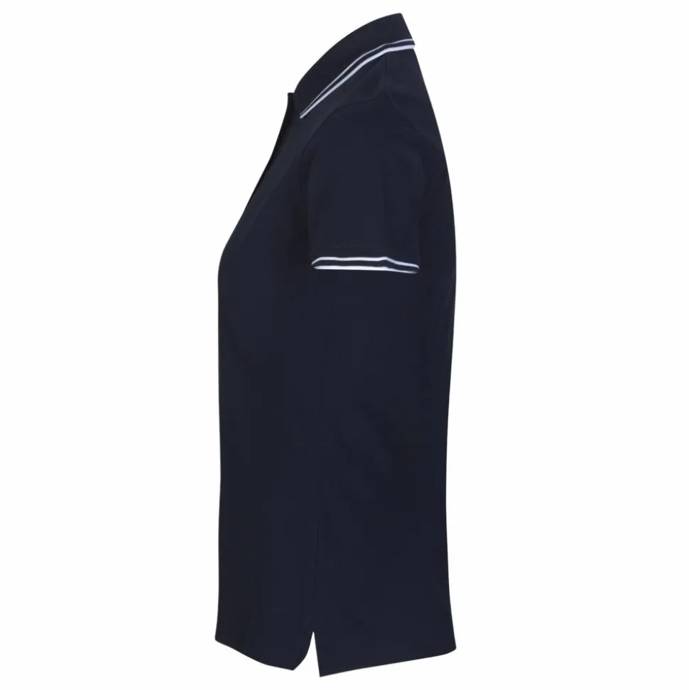 ID Kontrast Dame Polo - Navy