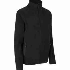 ID Microfleece Dame Fleecejakke - Black