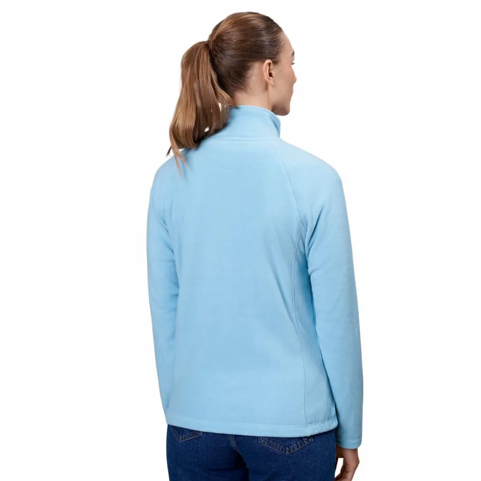 ID Microfleece Dame Fleecejakke - Light Blue