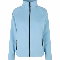 ID Microfleece Dame Fleecejakke - Light Blue