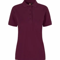 ID Pro Wear Dame Polo - Bordeaux