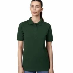 ID Pro Wear Dame Polo - Flaskegrøn