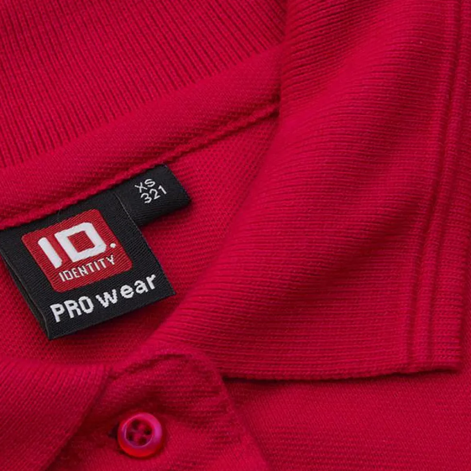ID Pro Wear Dame Polo - Red