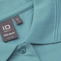 ID Pro Wear Dame Polo - Støvet Aqua