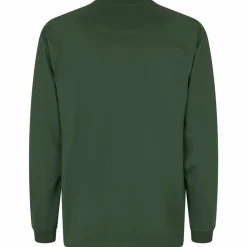 ID Pro Wear Herre Langærmet t-shirt - Flaskegrøn