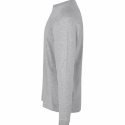 ID Pro Wear Herre Langærmet t-shirt - Grey Melange