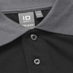 ID Pro Wear Herre Polo - Black