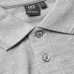ID Pro Wear Herre Polo - Grå Melange