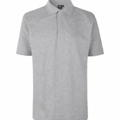 ID Pro Wear Herre Polo - Grå Melange