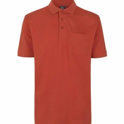 ID Pro Wear Herre Polo - Koral