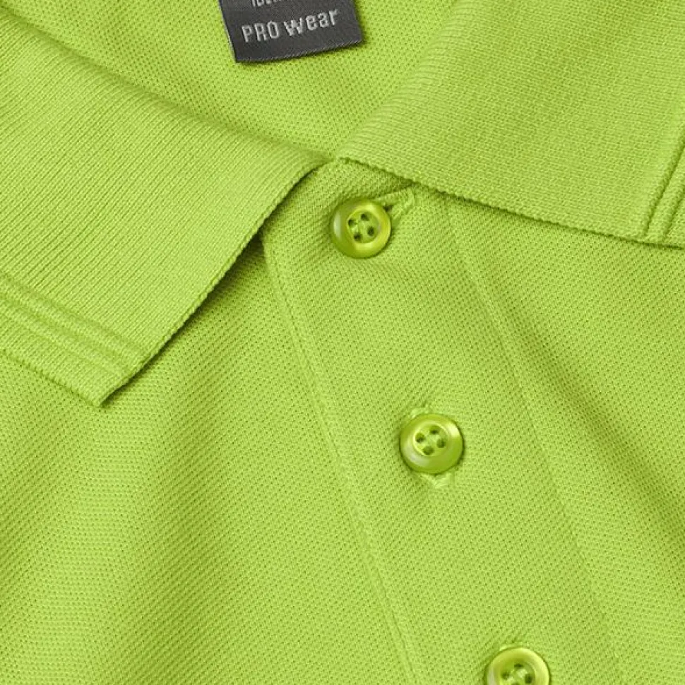 ID Pro Wear Herre Polo - Lime