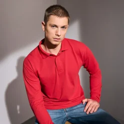 ID Pro Wear Herre Polo - Red