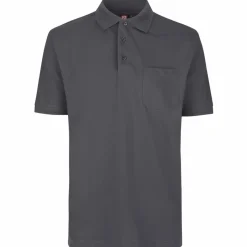 ID Pro Wear Herre Polo - Silver Grey