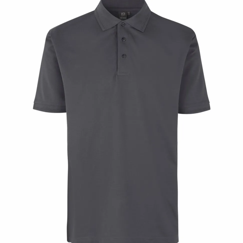 ID Pro Wear Herre Polo - Silver Grey