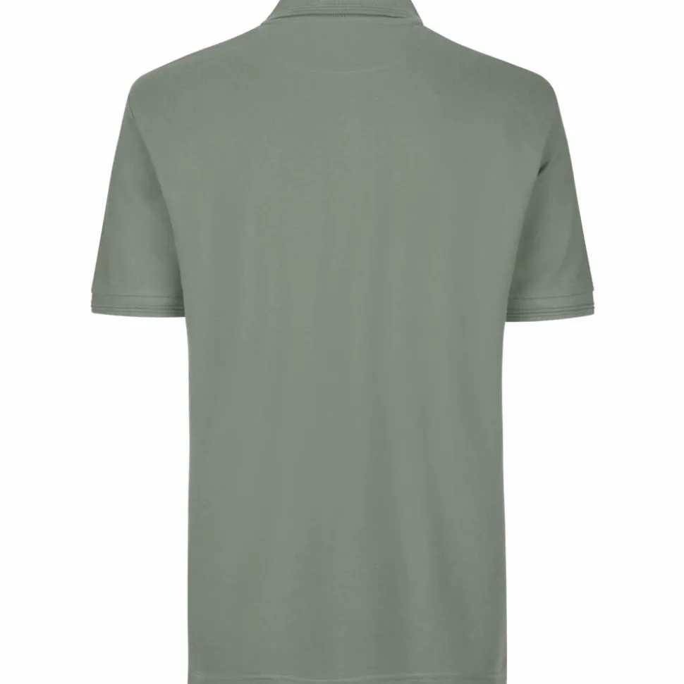 ID Pro Wear Herre Polo - Støvet Grøn