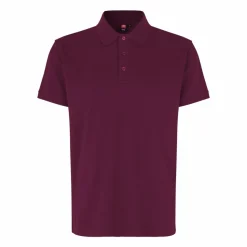 ID Stretch Herre Polo - Bordeaux