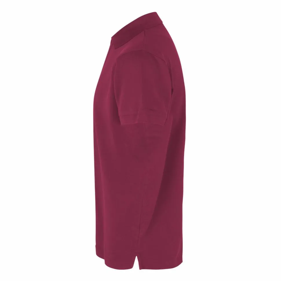 ID Stretch Herre Polo - Cerise