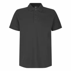 ID Stretch Herre Polo - Koksgrå