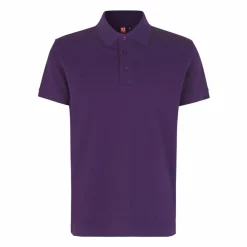 ID Stretch Herre Polo - Lilac