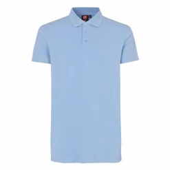 ID Stretch Herre Polo - Light Blue