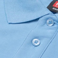 ID Stretch Herre Polo - Light Blue