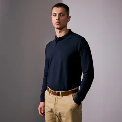 ID Stretch Herre Polo - Navy