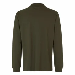 ID Stretch Herre Polo - Oliven