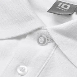 ID Stretch Herre Polo - White