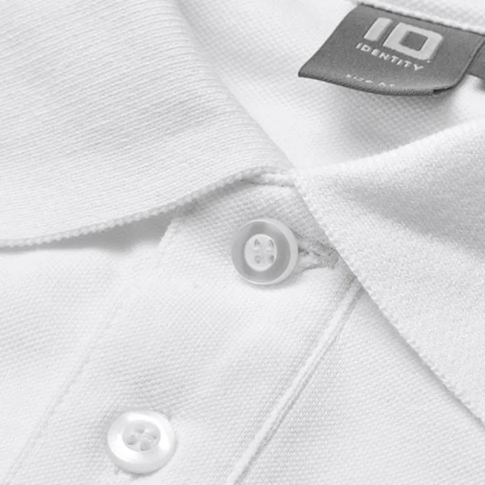 ID Stretch Herre Polo - White