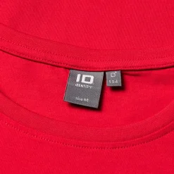 ID Stretch Herre T-shirt m. stretch - Rød