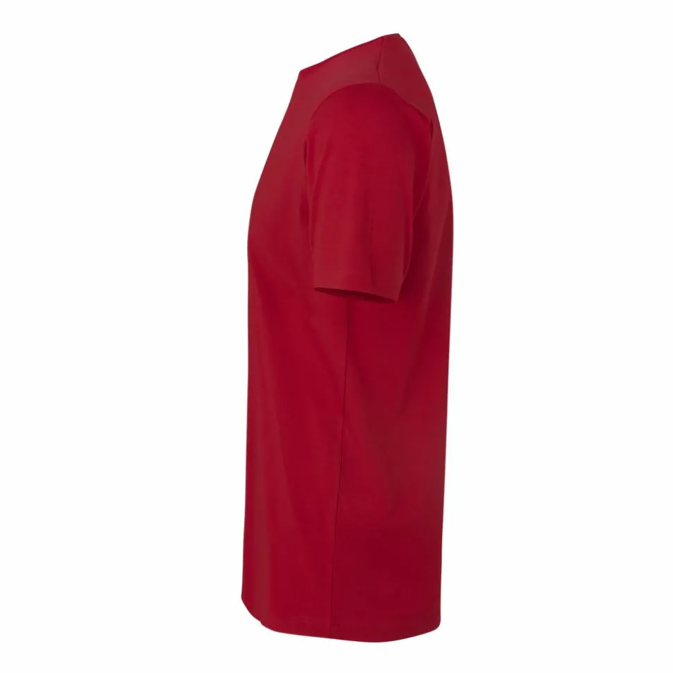 ID Stretch Herre T-shirt m. stretch - Rød