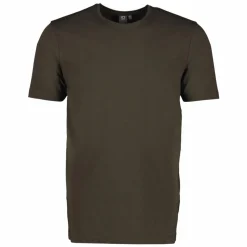 ID Stretch Herre T-shirt m. stretch - Oliven