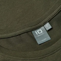 ID Stretch Herre T-shirt m. stretch - Oliven