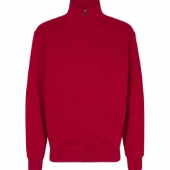 ID Sweat Herre Cardigan - Rød