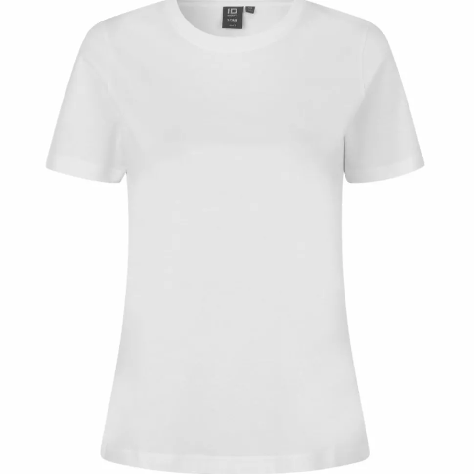 ID T-time Dame T-shirt - Hvid
