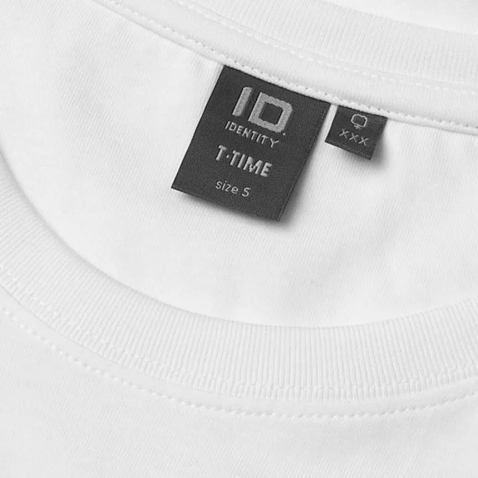 ID T-time Dame T-shirt - Hvid
