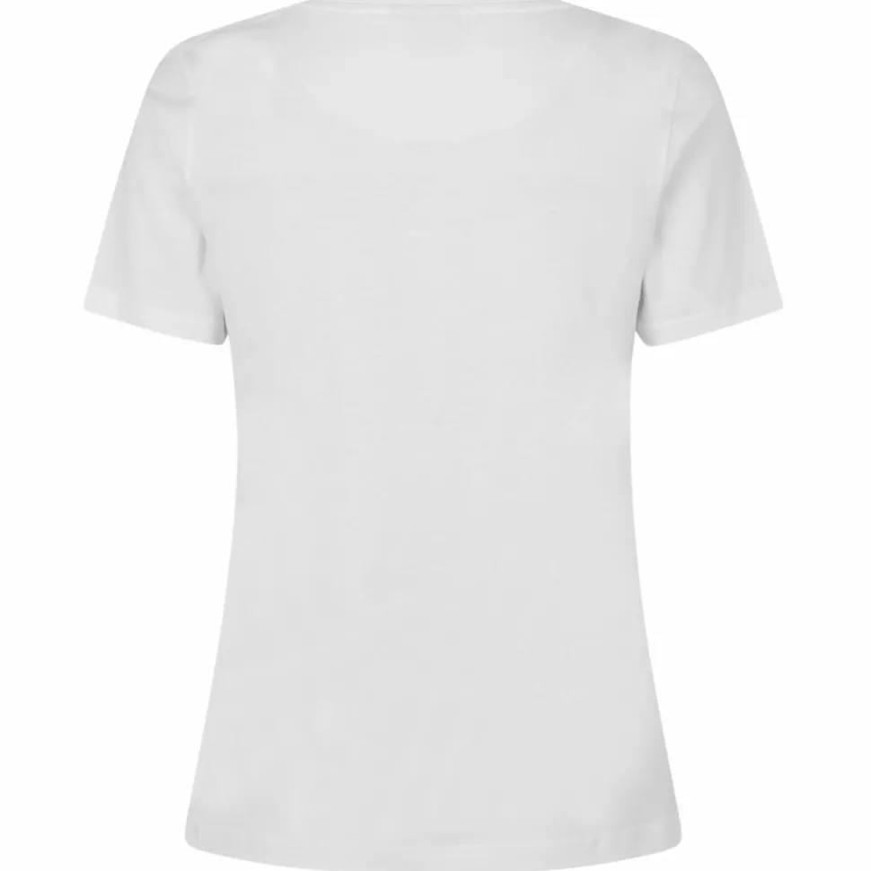 ID T-time Dame T-shirt - Hvid